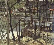 Eilif Peterssen Bas Meudon Landscape (nn02) oil painting artist